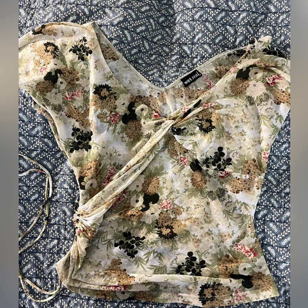 Wet Seal Floral Top